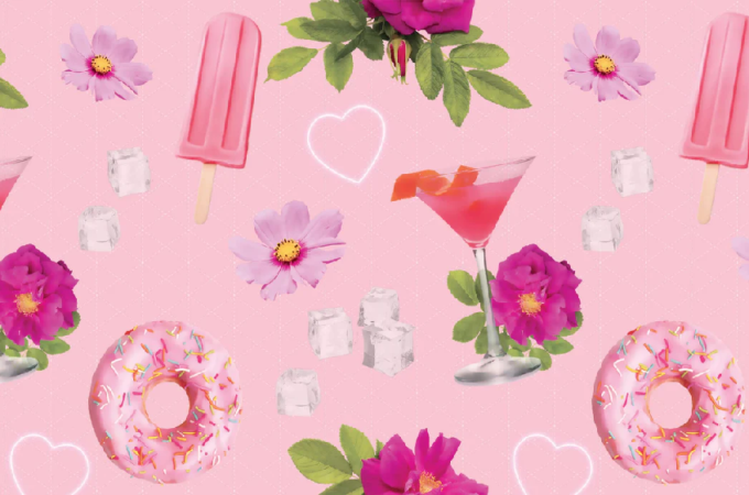 Decorate Your Home with Pink Wallpapers